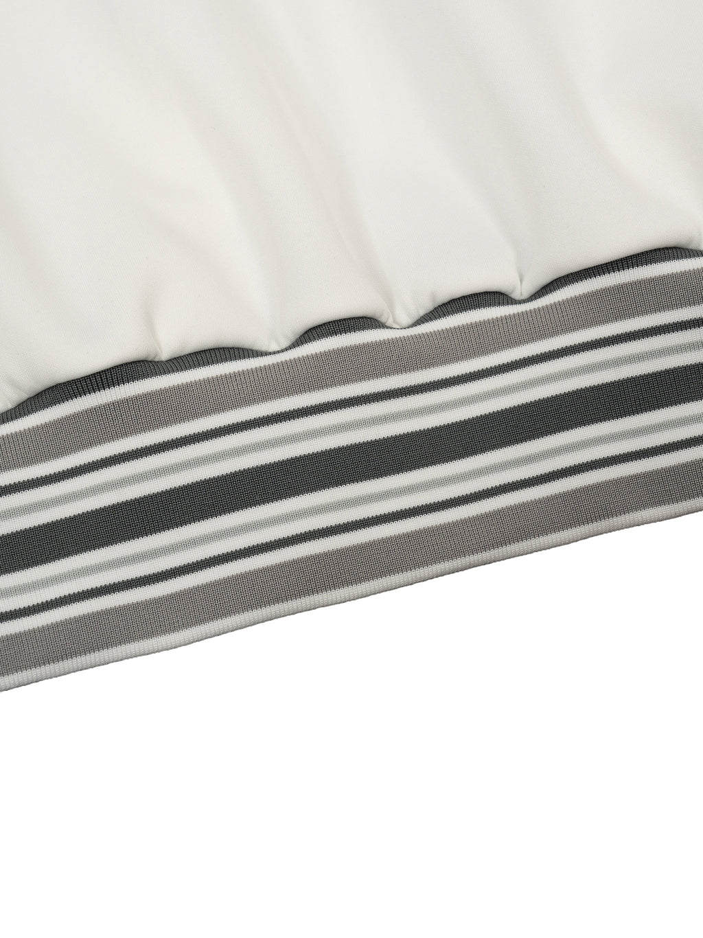 Wolvyn Sprint Striped Rib Collar Zip Jacket - Wolvyn Apparel