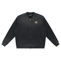 Wolvyn Sun Fade Heavyweight Baseball Jacket - Wolvyn Apparel