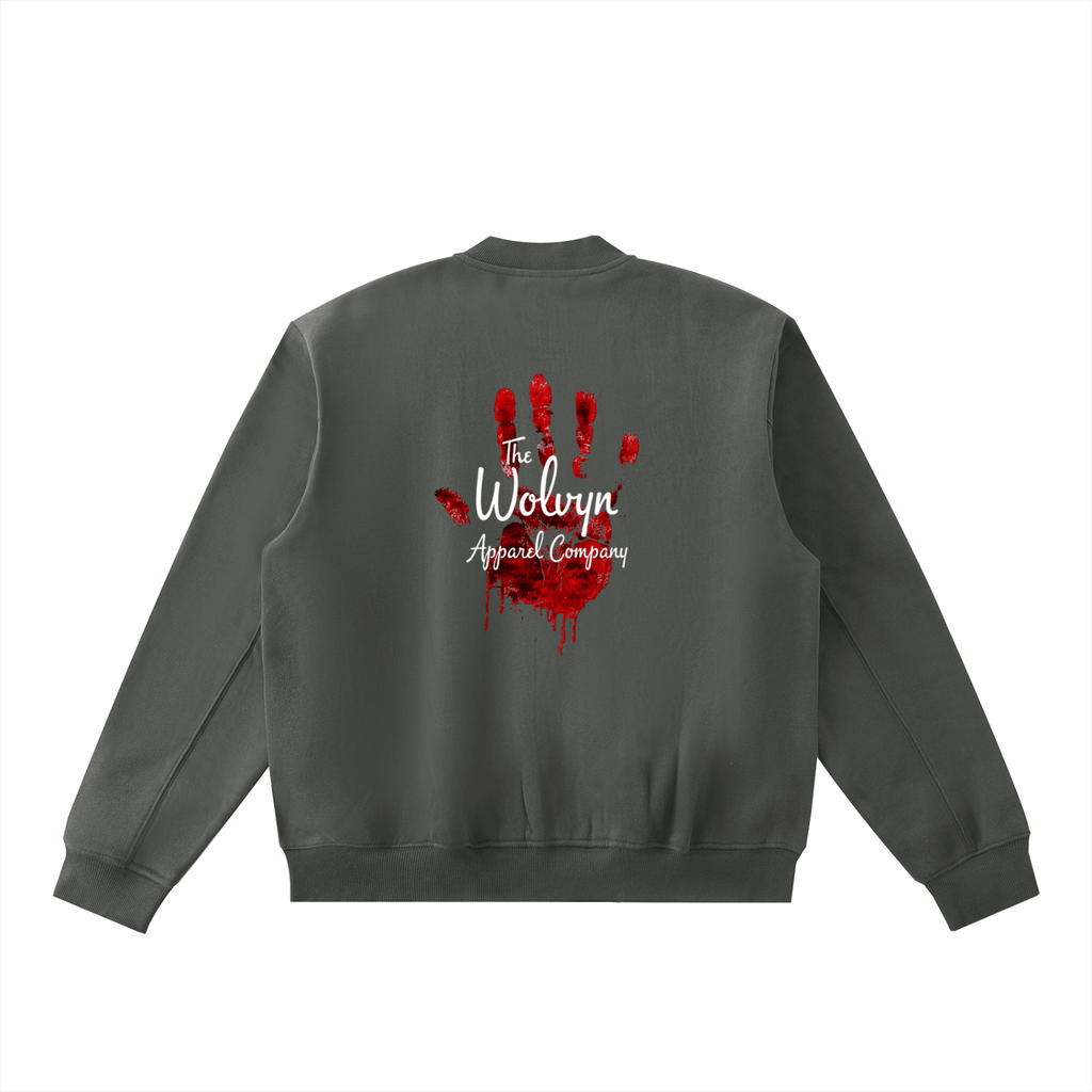 Wolvyn “The Brand” Zip - Up Fleeced Varsity Jacket - Wolvyn Apparel