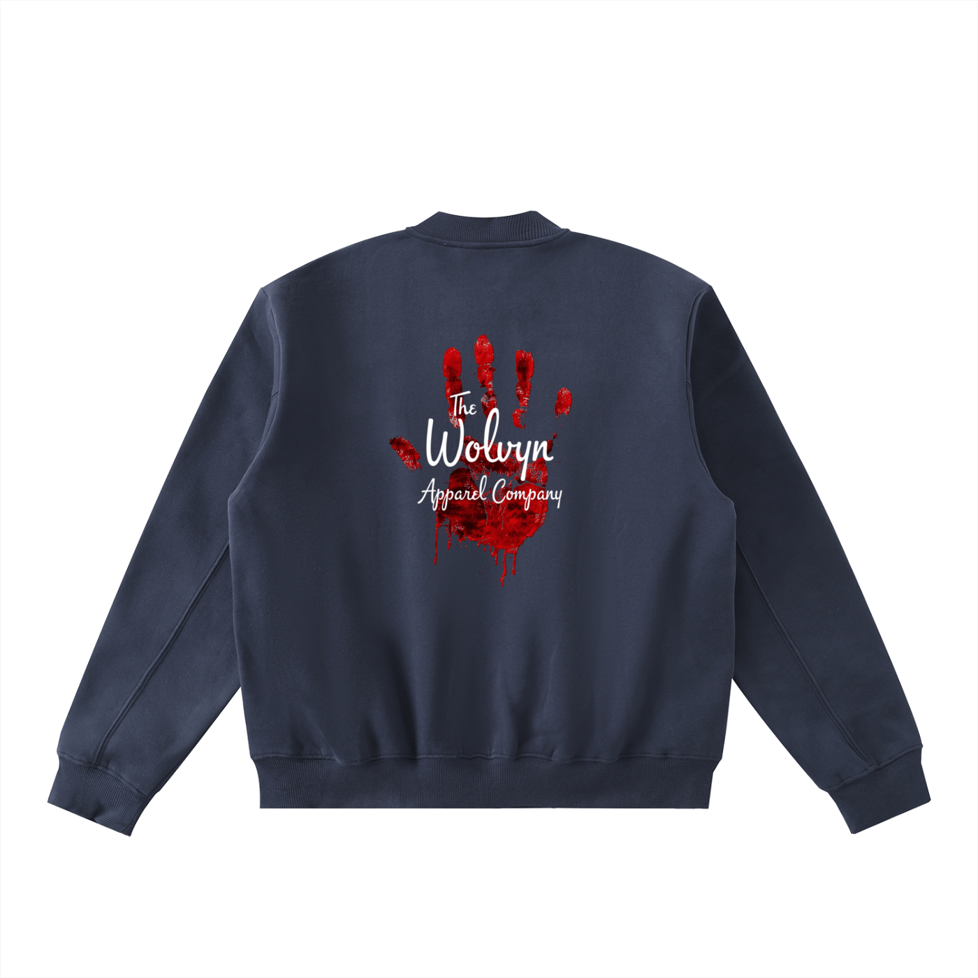 Wolvyn “The Brand” Zip - Up Fleeced Varsity Jacket - Wolvyn Apparel