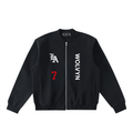 Wolvyn “The Brand” Zip - Up Fleeced Varsity Jacket - Wolvyn Apparel