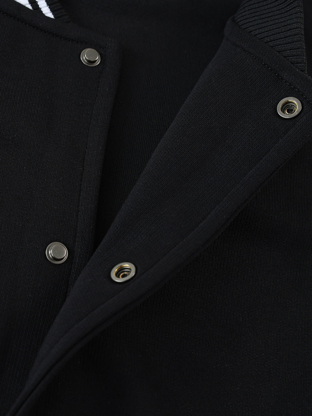 Wolvyn The Nun Contrast Trim Raglan Varsity Jacket - Wolvyn Apparel