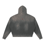 Wolvyn ‘The Wolf of Streetwear’ Unisex Sunfade Distressed Boxy Hoodie - Wolvyn Apparel