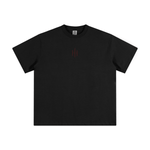 Wolvyn ‘Vengeance’ 345GSM Unisex Solid-Color Heavyweight Crew Neck T-shirt - Wolvyn Apparel