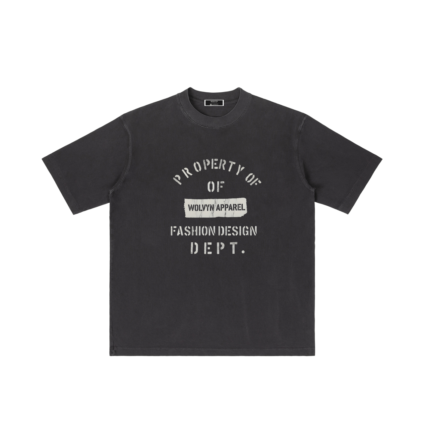 Wolvyn Vintage Wash Drop Shoulder T-shirt - Wolvyn Apparel