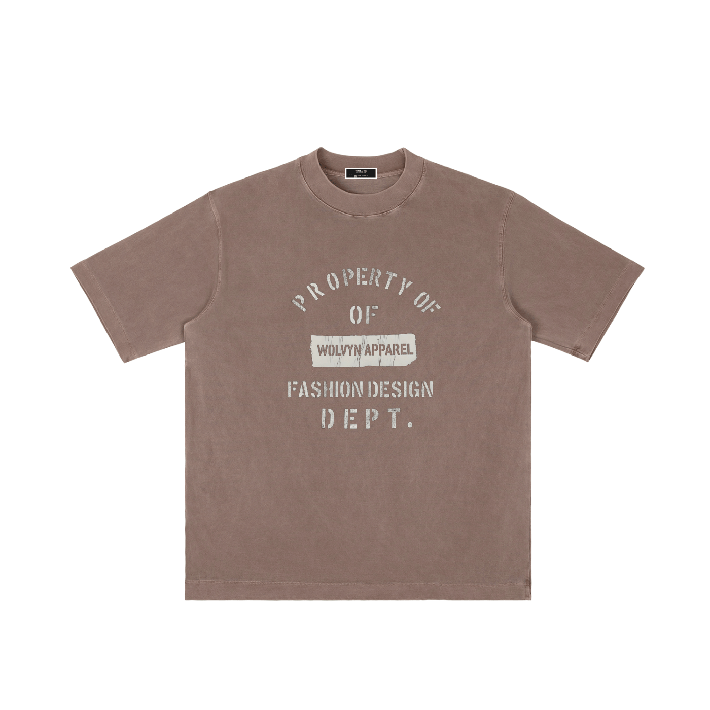 Wolvyn Vintage Wash Drop Shoulder T-shirt - Wolvyn Apparel