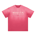 Wolvyn ‘Wolf of Streetwear’ Sunfade Edge Gradient T-Shirt - Wolvyn Apparel