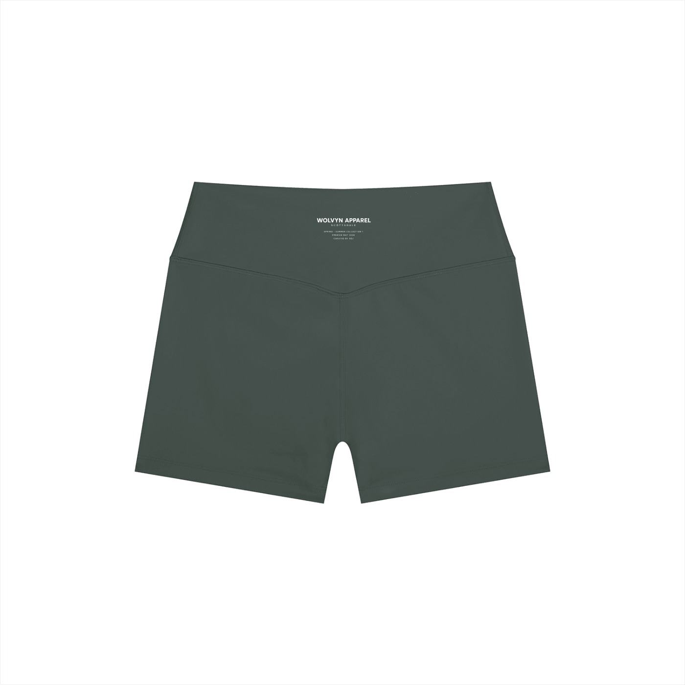Women’s High Rise Yoga Shorts - Wolvyn Apparel